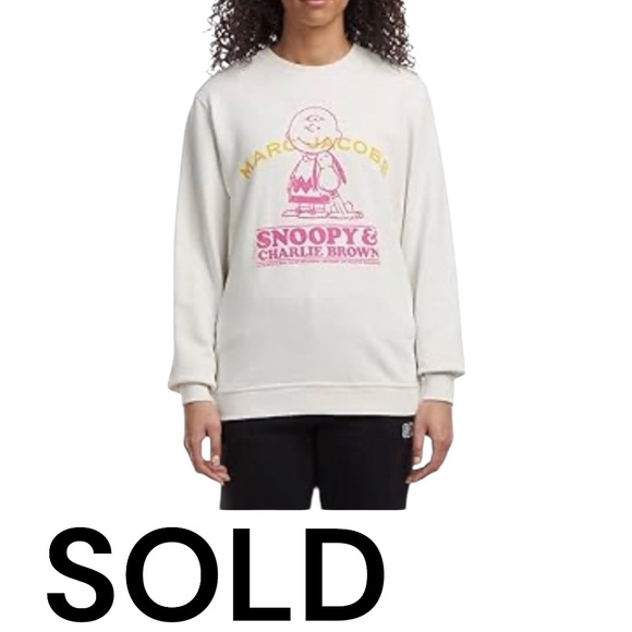 Marc Jacobs x Peanuts Snoopy & Charlie Brown sweatshirt Women’s Size XS